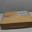 StorageWorks 280L Large Laundry Hamper with Wheels, Laundry Basket with Wheels 2 Sections, Clothes Sorter Cart with Divider for Hotel, Home, Beige, 1-Pack