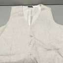 Linen Suit 2 Piece Short Suits for Men Casual Summer Beach Groom Wedding Suit Linen Vest Shorts Set XXXL