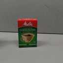 Melitta #4 Cone Coffee Filters, Natural Brown, 100 Count, Pack of 6