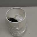 Small Bedside Table Lamp for Bedroom, Minimalist Wood Base & Round Fabric Shade, Mini Cute Cozy Warm White Nightstand Boho Lamp, Study Desk Night Stand Light for Room, Dorm, Nursery, Living Room (Round - Set of 1)