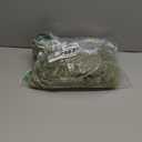 LIFEREVO 2 Pieces Fluffy Faux Rabbit Fur Throw Pillow Covers, Luxury Plush Shaggy 18x18 Bubble Cushion Covers with Zipper, Moss Decorative Furry Fuzzy Pillow Shams for Bed Couch Sofa Chair, Sage Green