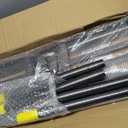 Lawn Leveling Rake 30”x10” Large Heavy Duty Metal Lawn Leveler with 5FT Long Adjustable Handle Proffesional Yard Leveling Rake for Soil Dirt Sand Compost Efficient Lawn Leveling Tool