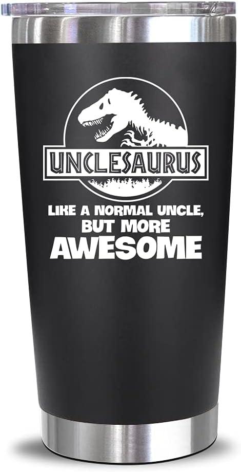 NewEleven Gift For Uncle From Niece, Nephew - Funny Unkie Gift, Uncle Birthday Gifts - Best Present For New Uncles, Funcle, Unky Announcement - 20 Oz Tumbler