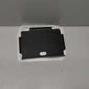 8.5''x6.3'' Deep Metal Floating Shelves, Folating Metal Wall Shelves with Lip for Speakers, Router, Camera, Plants, Wall Mounted Shelves for Bedroom, Bathroom, Living Room, Black