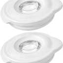 2Pcs 124462-000-805 Blender Lid Replacement, Blender Jar Lid Compatible with Oster that Measure 5 1/2 In at the Top, Replace for 110404-000-805