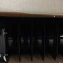 Portable Electric Radiator Heater, Space Oil Filled Heaters with 3 Heat Settings, Adjustable Thermostat, Overheat & Tip-Over Protection For Indoor Use,1500W (Deep Black)