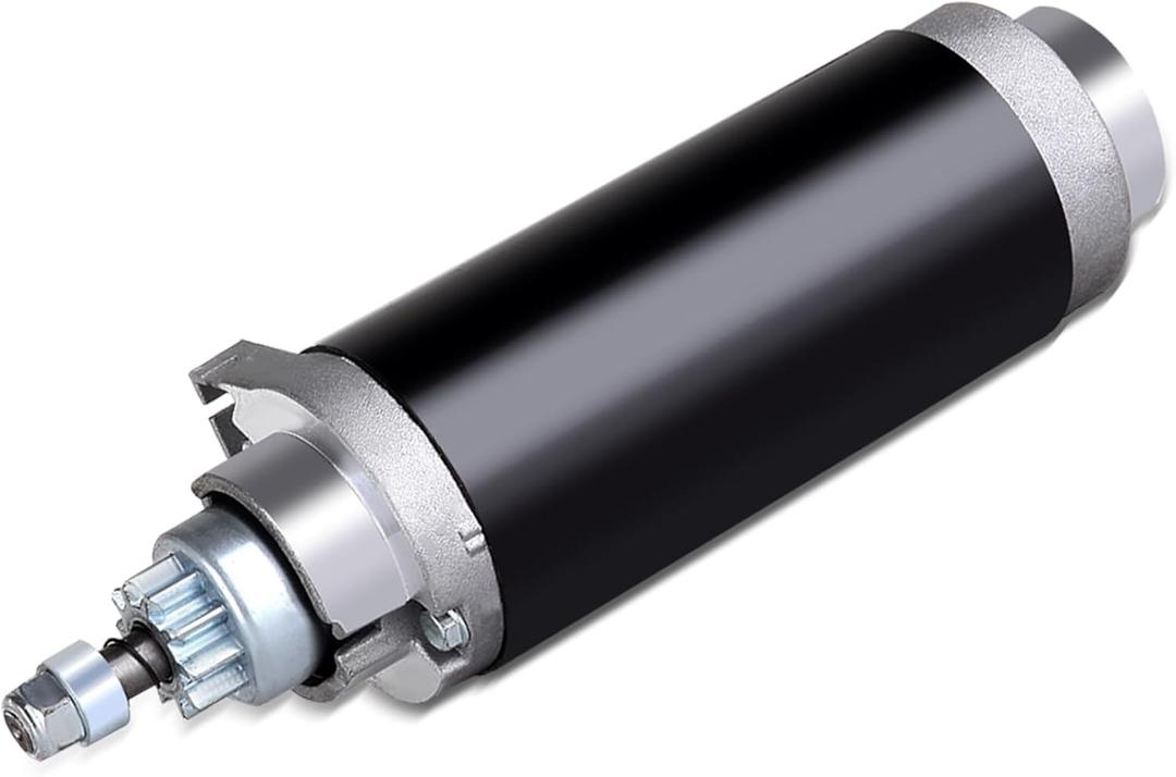 SCITOO Starter Motor MOT3005 5735N for Mercury for Mariner Outboard Marine 65 80 90 115 140 150 175 Hp 12 Volt CCW 10-Tooth Pinion