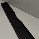 Silicone Magnetic Over the Stove Shelf for Back of Stove - Magnetic Stove Top Shelf and Over Stove Shelf, Over Oven Shelf for Top of Stove, Over the Stove Spice Rack, Includes 6 Extra Plates (Black)