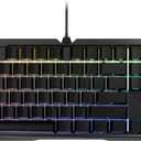 Cherry MX 3.0S, Wired Mechanical Gaming Keyboard, Front Lettering Keycaps, Robust Aluminum Housing, RGB-Lighting, Full Key Rollover, MX Silent RED Switches, Black