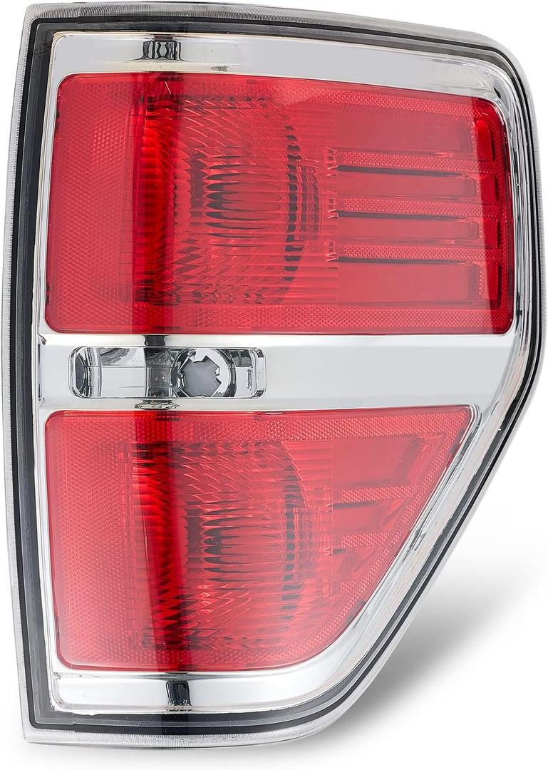 Ford F150 Passenger Side Tail Light fit for 2009 2010 2011 2012 2013 2014 F150 Pickup Truck TailLight Assembly Styleside Replacement