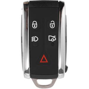 X AUTOHAUX 315MHz Smart Proximity Keyless Entry Remote Key Fob for for Jaguar XK 2014-1015 for Jaguar XKR 2007-2014 for Jaguar XF 2009-2013 for Jaguar XK8 2007-2010 5 Buttons with door key