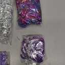Landical 96 Pcs/ 12 Sets Kpop Party Favors Popular Singer Gifts Friendship Bracelets Scrunchies Heart Sunglasses Disco Ball Necklaces Hair Clips Bags for Y2k Kpop Fans Women Birthday (Purple)