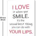 3 x Valentines Day Cards, Valentines Day Gifts for Him Her, Valentine's Day Card for Men Women Husband Boyfriend Wife Girlfriend, Mens Valentines Day Gifts (QQ-168)