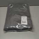 NICETOWN Gray Blackout Curtains for Bedroom 84 inches Long - Thermal Drapes Grommet Room Darkening Light Blocking Curtains Window Treatments for Living Room (2 Panels, W52 x L84, Grey)