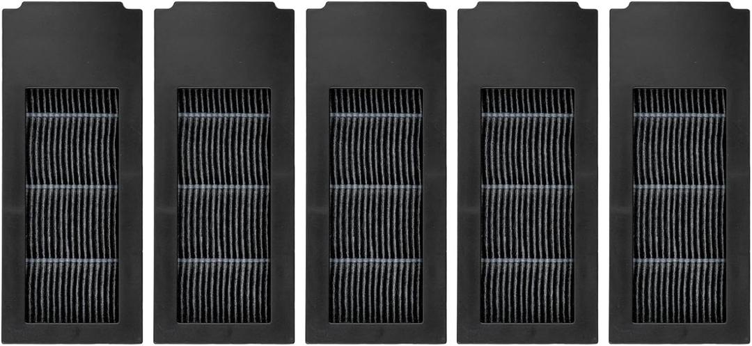 (5 Pack) Replacement HEPA Filter Compatible with ECOVACS DEEBOT X2 Omni / X2 Pro / X2 Robotic Vacuum Cleaner, HEPA Filters Accessory Kit 5 Pieces