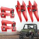 Red UTV Ranger Lift Kit, 3" Ranger Front and Rear Bracket Lift Kit Fit for 2013-2022 Polaris Ranger Fullsize 570/XP 570/XP 900/XP 1000/1000 Diesel