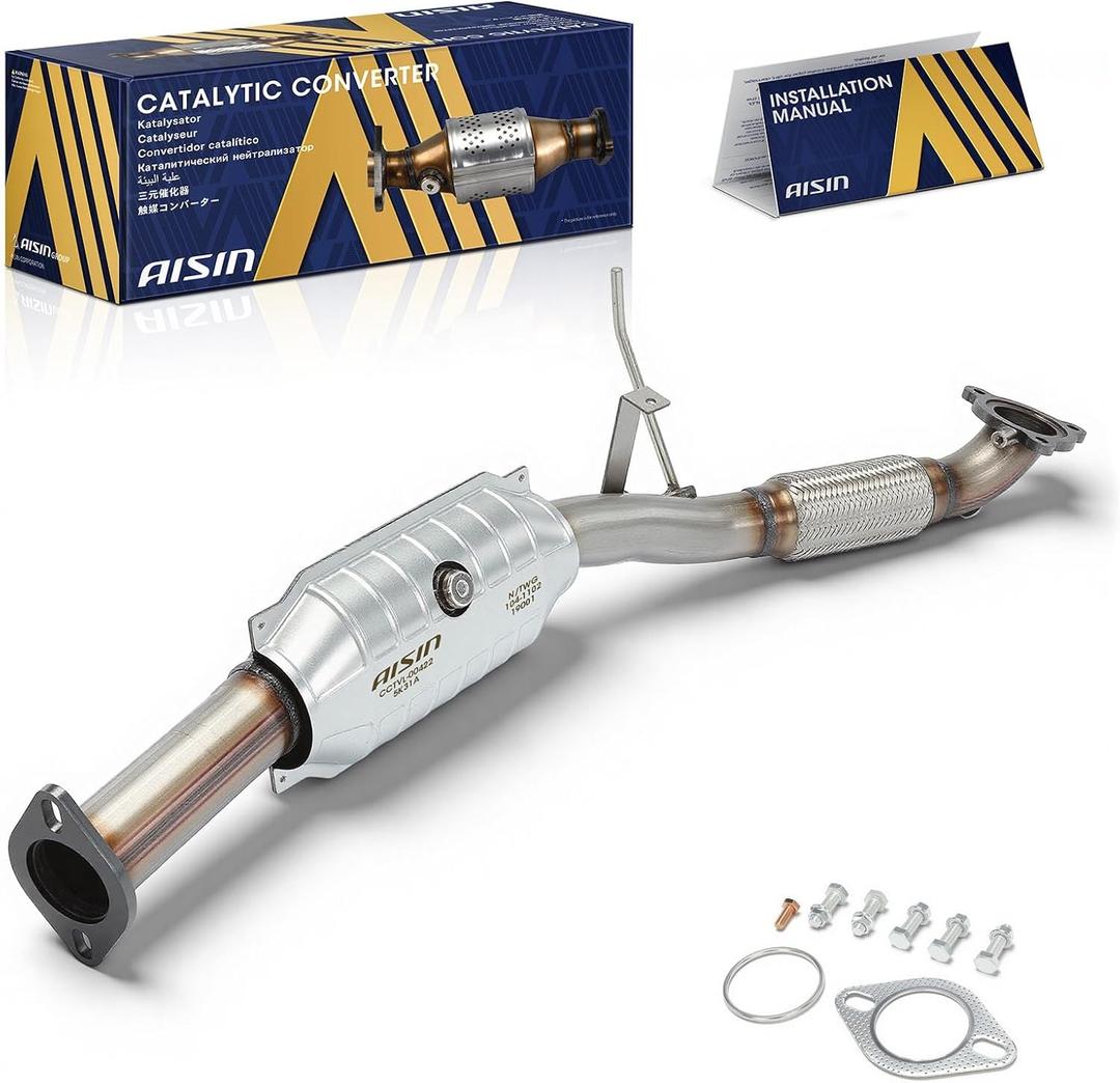 AISIN AFTERMARKET CCTVL-00422 EPA Compiant Exhaust Catalytic Converter
Compatible with Volvo S60 2003-2009, V70 2003-2007, XC70 2003-2007, XC90 2003-2006 - L5 2.4L 2.5L
