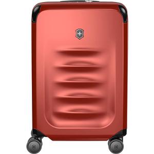 Victorinox Spectra 3.0 Frequent Flyer Plus Carry-On - Modern Hardside Carry-On Luggage - Rolling Suitcase with Spinner Wheels - Holds Travel Accessories - 45 Liters, Red