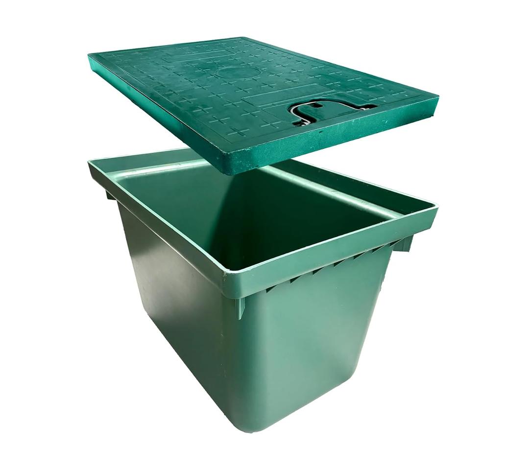 24x16x16in Underground Splice Box W/Solid Handle Inspection Cover