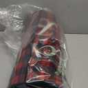 WERNNSAI Christmas Kitchen Mat - 2 Piece Kitchen Mats Set Red Buffalo Plaid Indoor Floor Mats Non-Slip Kitchen Backing Area Rugs Xmas Door Carpet for Home Christmas Decor (17 x 47+17 x 30)