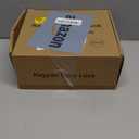 Hidalife Keypad Door Lock with Knob, Fingerprint Keyless Entry Door Lock for Front Door, Easy Passage Mode, Biometric Door Lock with Code, Matte Black