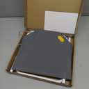 Cat Window Perch with 360 Sunbath, Hammock Bed for Indoor Cats, Grey Comfortable Seat for Sunbathing, Easy to Install on Any Window (Large)