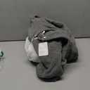 Adult Animal Onesie Halloween Costume One-Piece Cosplay Suit for Women and Men (Medium, Grey Donkey)