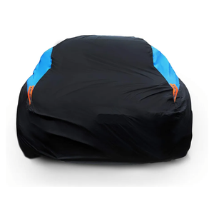 MORNYRAY Waterproof Car Cover All Weather Snowproof UV Protection Windproof Outdoor Full car Cover, Universal Fit for Sedan (Fit Sedan Length 194206 inch, Blue)