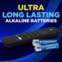 Powermax 60-Count Triple AAA Batteries, Ultra Long Lasting Alkaline Battery for Home and Office, 10-Year Shelf Life, Reclosable Packaging