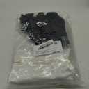 BRABIC Zip Front Closure Everyday Bra for Women Post Surgery Compression Support with Adjustable Straps Wirefree (X-Large, Black+white 2Pack )