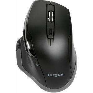 Targus Bluetrace Wireless Ergonomic Mouse, 2.4GHz Connection with USB and Laser Precision, 7 Functional Buttons, Black (AMW584GL)