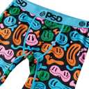 PSD Underwear Youth Boys Boxer Briefs - Smiley Print, Comfortable Active Underwear for Boys, Boys Underwear Packs & Singles (S)