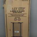 Regalo Safety 36" Extra Tall Baby Gate for Doorways & Bottom of Stairs, Pressure Mounted Walk Through Gate for Babies, Toddlers & Pets, Tested & Safe for 30 Years, American Designed, American Owned (Black)