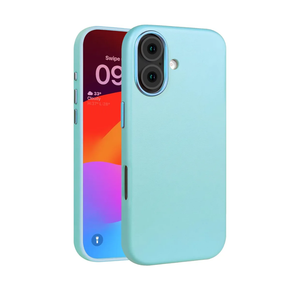 for iPhone 17 Leather Case Compatible with Magsafe, Top Grain Leather, Professional Slim Fit Shockproof, Metal Buttons & Camera Bump Frame Phone Protective Magnetic Cover