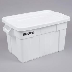 TableTop King FG9S3100WHT White Brute 20 Gallon NSF Tote with Lid