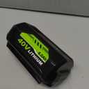 Replacement for Ryobi 40V Lithium Battery Replacement for Ryobi 40V 6.0Ah Lithium Battery OP4015 OP40201 OP4026 OP40261 OP4030 OP40301 OP4040 OP40401 OP4050 OP40601 OP4026A OP4050A OP4060A