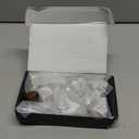 Asidrama 10 Pack Antique Brass Kitchen Cabinet Knobs Cabinet Hardware Zinc Knobs for Dresser Drawers (Single Hole Knob)