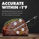 CHEF iQ Sense | Smart Wireless Meat Thermometer | 3 Ultra-Thin Probes | WiFi Unlimited Range | 1000°F Heat Safe | 5 Sensors | BBQ, Grill, Oven, Smoker, Air Fryer | Gen3