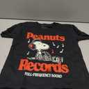 Peanuts Boys' Snoopy Boys Short Sleeve T-Shirt - Sizes 6/7 (Black)