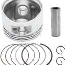 54mm Piston Ring Kit Replacement for 125cc Horizontal Engine ATV Dirt Bike Replacement for NST Engine 125cc Replacement for SSR Dirt Pit Bike