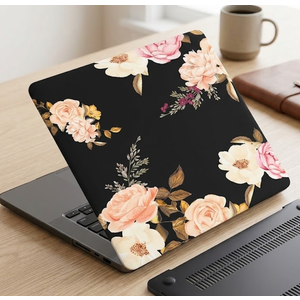 DONGKE Case for MacBook Pro 14 Inch (2026-2021 Release, M5 M4 M3 M2 M1 Pro/Max Chip), Plastic Slim Hard Shell Protective Cover with Keyboard Cover & Screen Protector, Floral