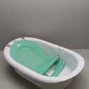 Frida Baby 4-in-1 Grow-with-Me Baby Bathtub, Baby Tub for Newborns to Toddler with Removable Bath Seat & Backrest for Bath Support in Tub