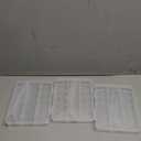 CGCG 3 Pack 7.9 x 5.8 inch Plastic Organizer Box with Adjustable Dividers 18 Grids Clear multi Compartment Storage Container Small Case for Beads Crafts Jewelry Fishing Tackles nail charm sticker