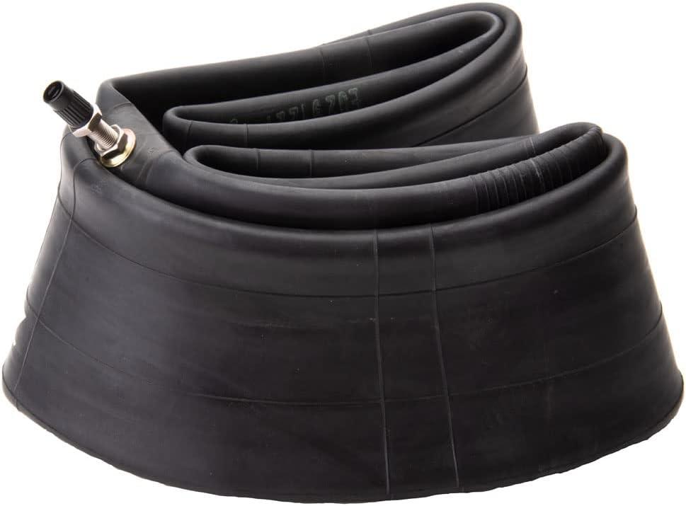 Tusk Severe Duty 3 mm Motorcycle Inner Tube 70/100x17 - Reinforced Butyl Rubber, TR‑4 Valve Stem, Heavy Duty Replacement