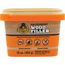 Gorilla All Purpose Wood Filler, Natural Finish, 16 Ounce Tub (Pack of 1) - Water Resistant for Indoor or Outdoor Projects and Repairs