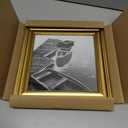 LaVie Home 8x8 Picture Frames (1 Pack, Gold) Square Photo Frame Set with High Definition Glass for Wall Mount & Table Top Display