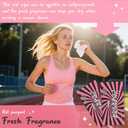 Pink Fresh Body Wipes 150 pieces of deodorant Wipes And Travel Deodorant Individually Wrap Hypoallergenic Mini Deodorant And Travel To Clean Skin For Female Male Teenagers