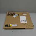 Skechers Steering Wheel Cover,Max Cushioning Leather Steering Wheel Cover Universal Fit 14" 1/2-15" Car Wheel Protector for Men Women Fit Suvs,Vans,Sedans,Car,Trucks,Black