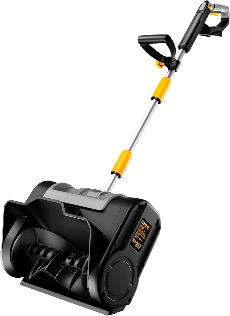 Cordless Snow Shovel Compatible with DeWalt 20V Max Battery, 11" Electric Snow Blower w/ 20FT Max Throw & Adjustable Handle, Snow Thrower for Driveway, Deck, Patio, Steps(Tool Only)