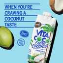 Vita Coco Organic Extra Coconut Water More "Coconutty" Flavor Hydrating Electrolytes Vital Nutrients 16.9 Fl Oz (Pack of 12) (EXP 03/18/26)